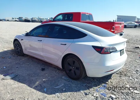 2023 Tesla Model 3 Rear-Wheel Drive из США, поврежденный, VIN 5YJ3E1EA3PF457807